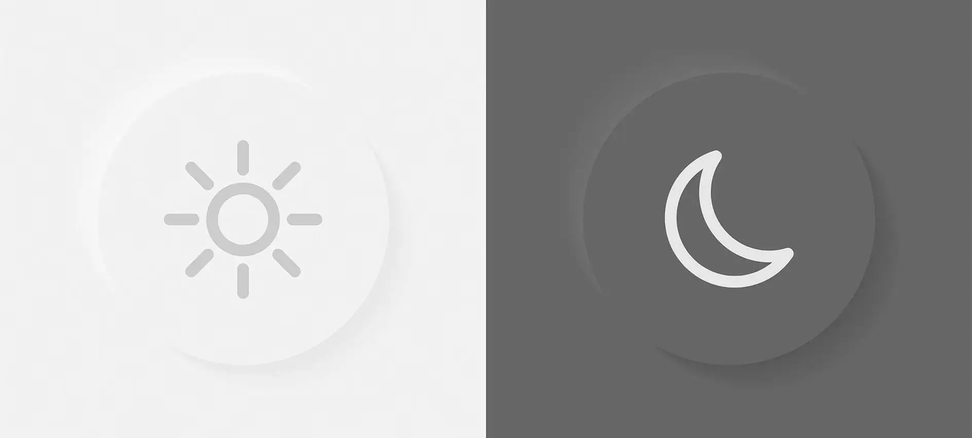 Siti web in Dark Mode