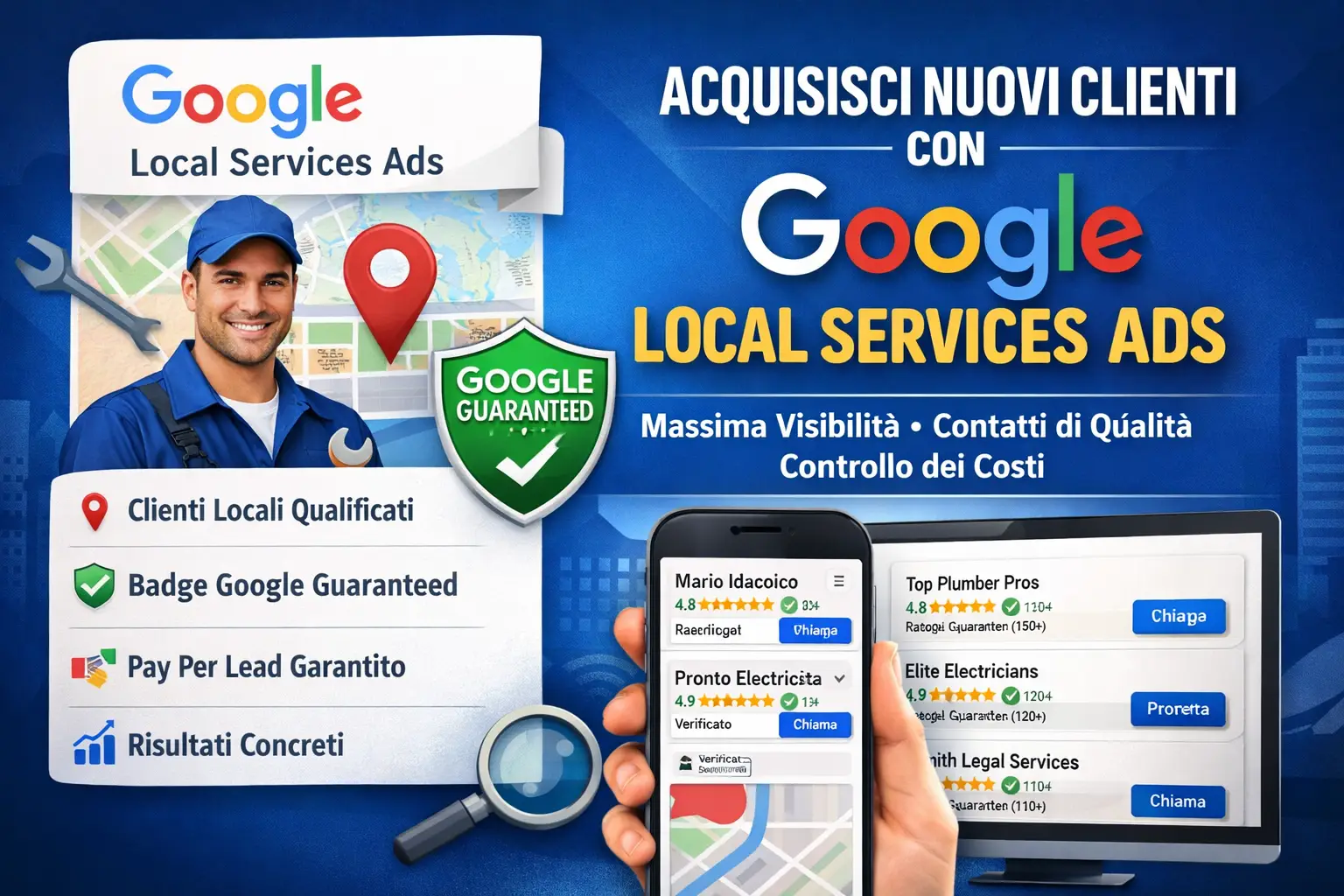 Google Local Services Ads: la guida strategica per acquisire clienti qualificati