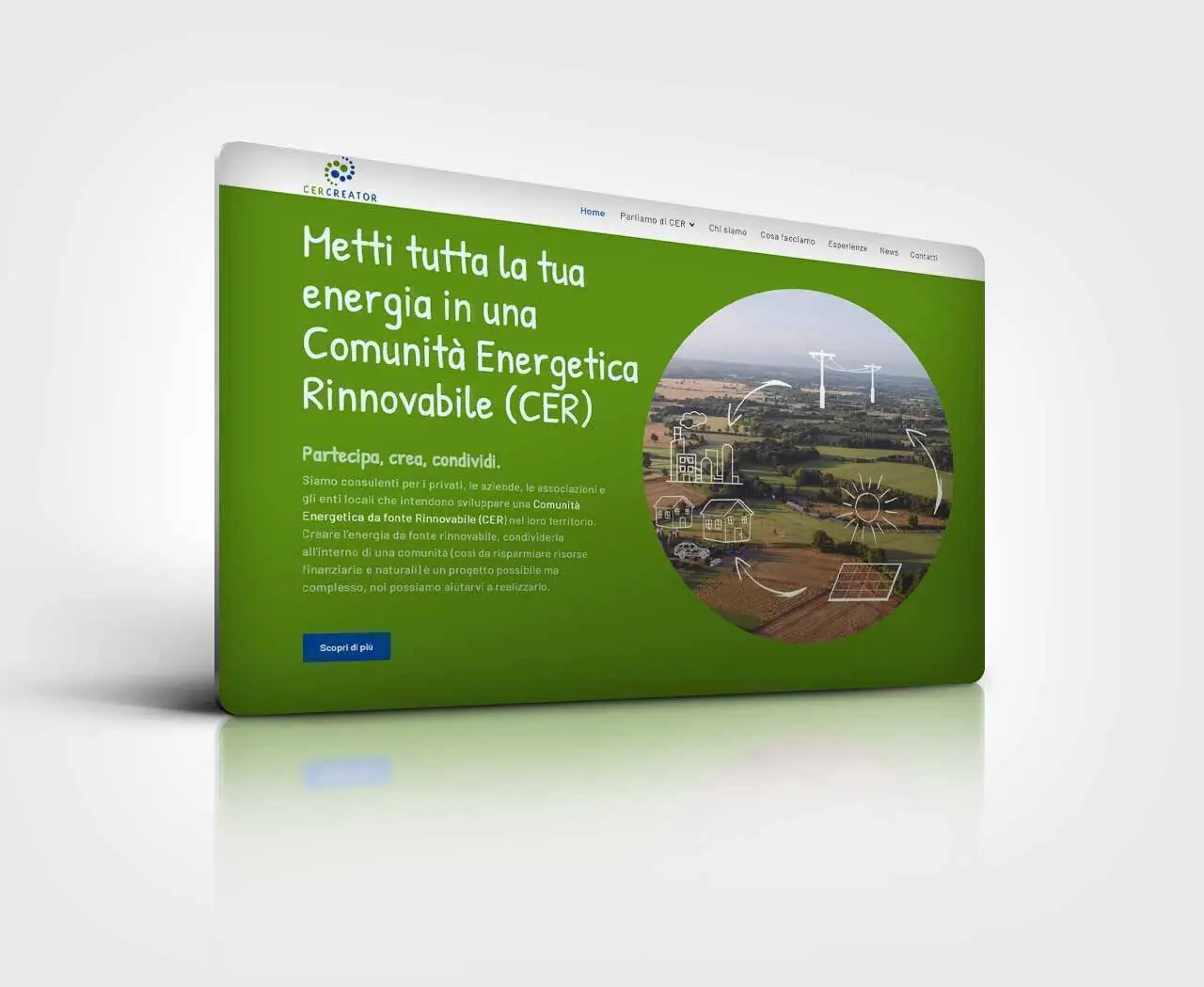 CerCreator : Comunit&agrave; Energetica Rinnovabile (CER)